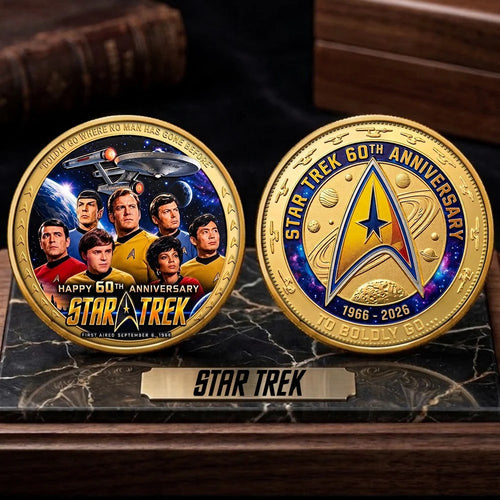 Star Trek 60th Anniversary 2026 Commemorative Coin – TMTHU9942