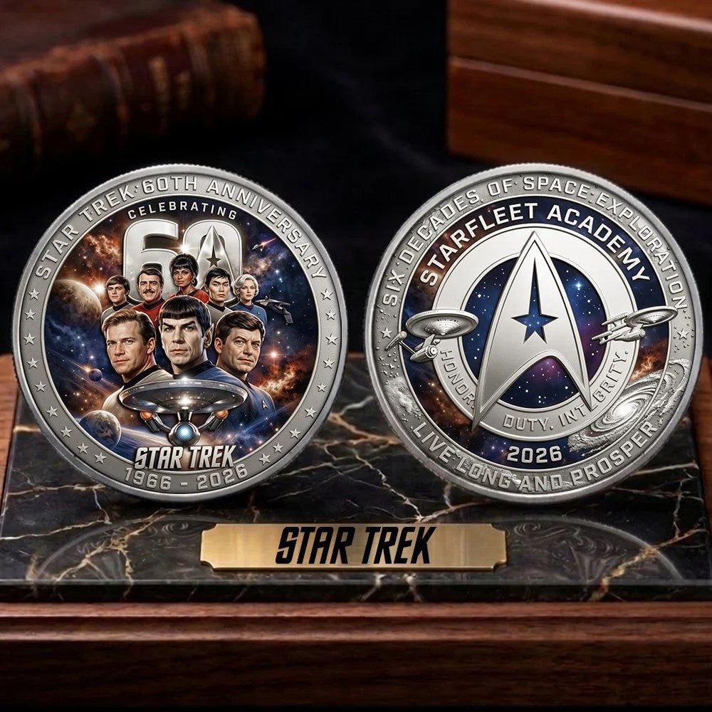 Star Trek 60th Anniversary 2026 Commemorative Coin – TMTHU9944