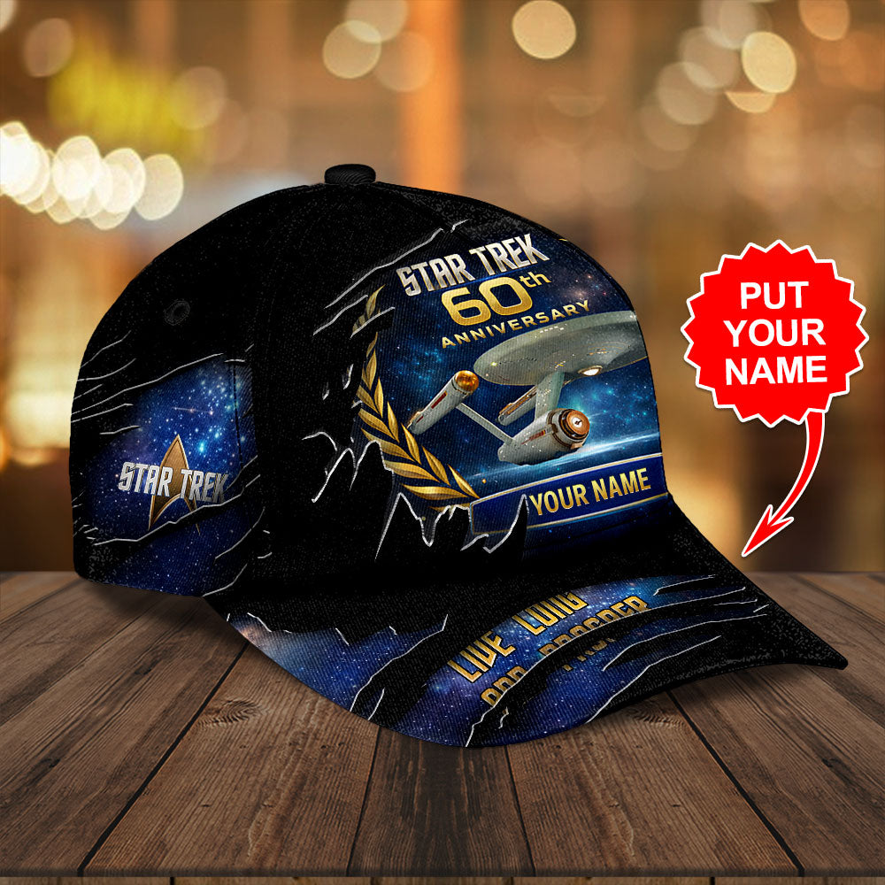 Personalized Star Trek 60th Anniversary 2026 Classic Cap – TANTN21301