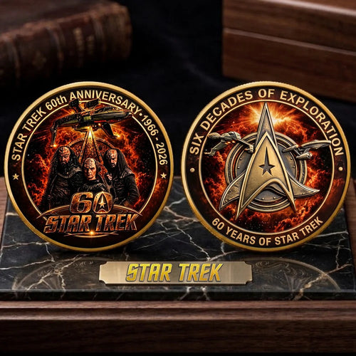 Star Trek 60th Anniversary 2026 Commemorative Coin – TMTHU10024