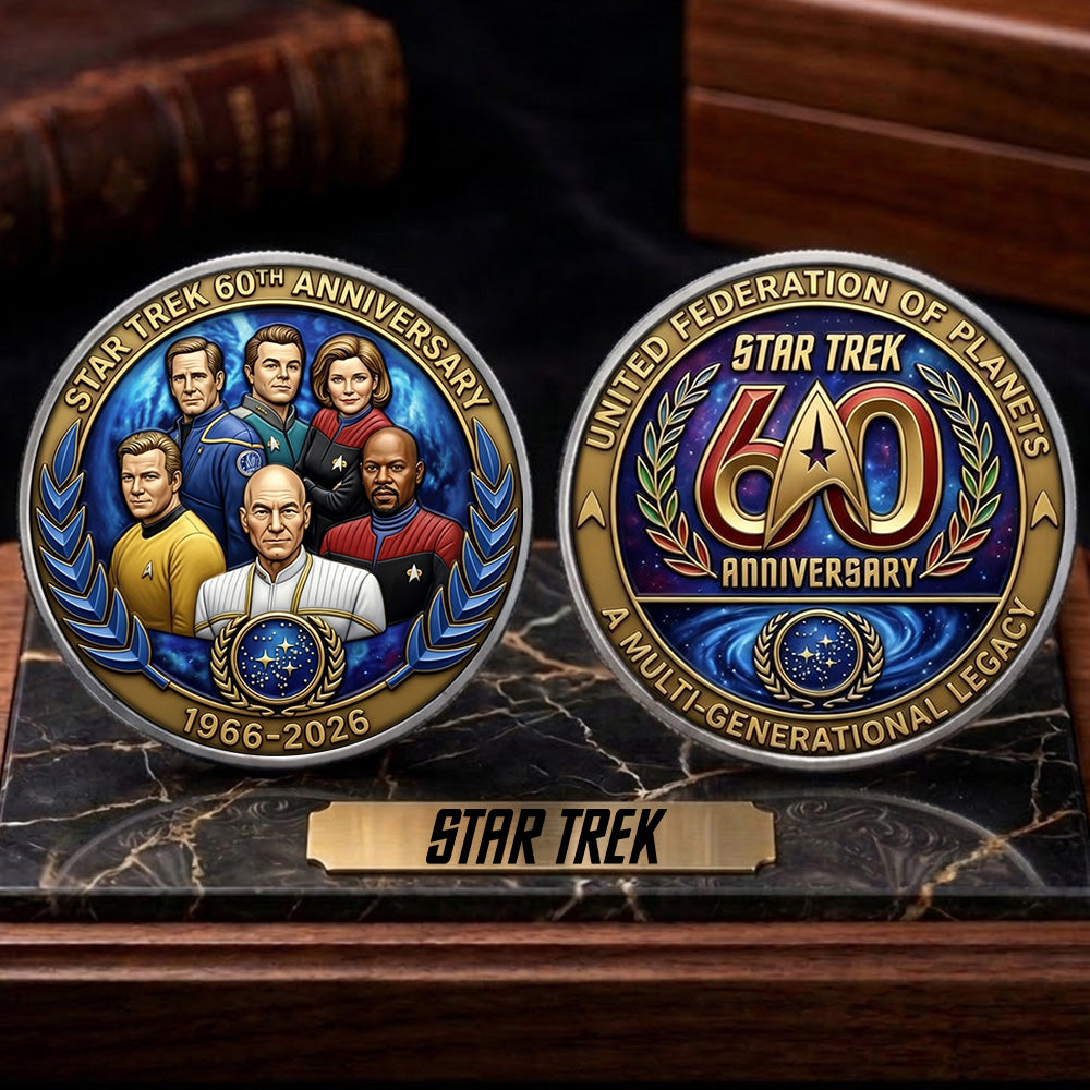 Star Trek 60th Anniversary 2026 Commemorative Coin – TMTHU4540