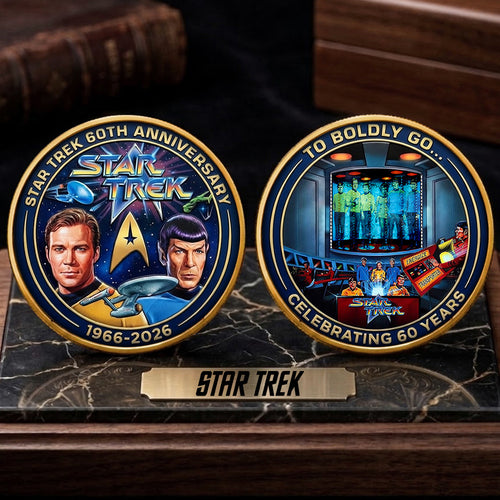 Star Trek 60th Anniversary 2026 Commemorative Coin – TMTHU4806