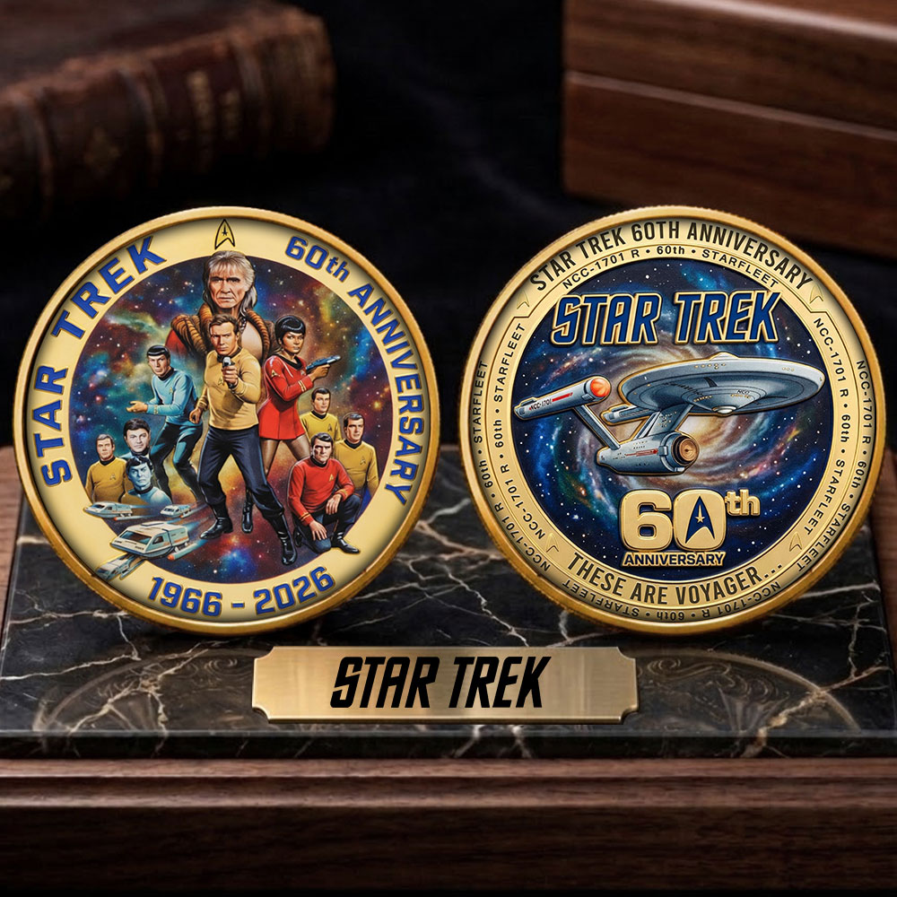 Star Trek 60th Anniversary 2026 Commemorative Coin – TMTHU4886