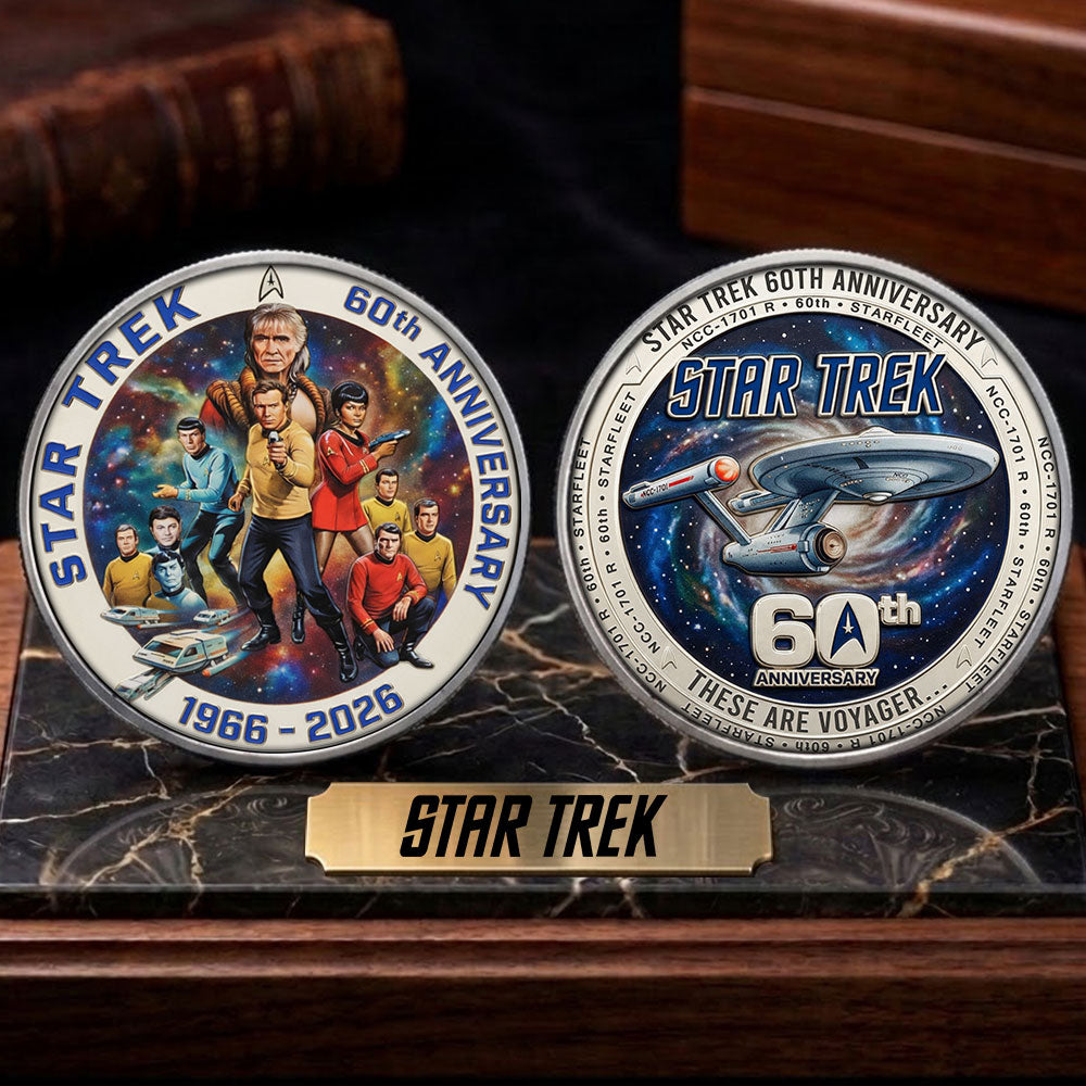 Star Trek 60th Anniversary 2026 Commemorative Coin – TMTHU4886