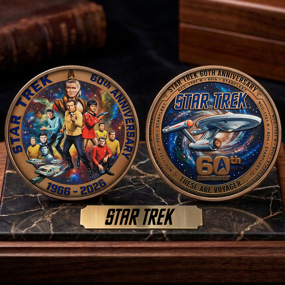 Star Trek 60th Anniversary 2026 Commemorative Coin – TMTHU4886
