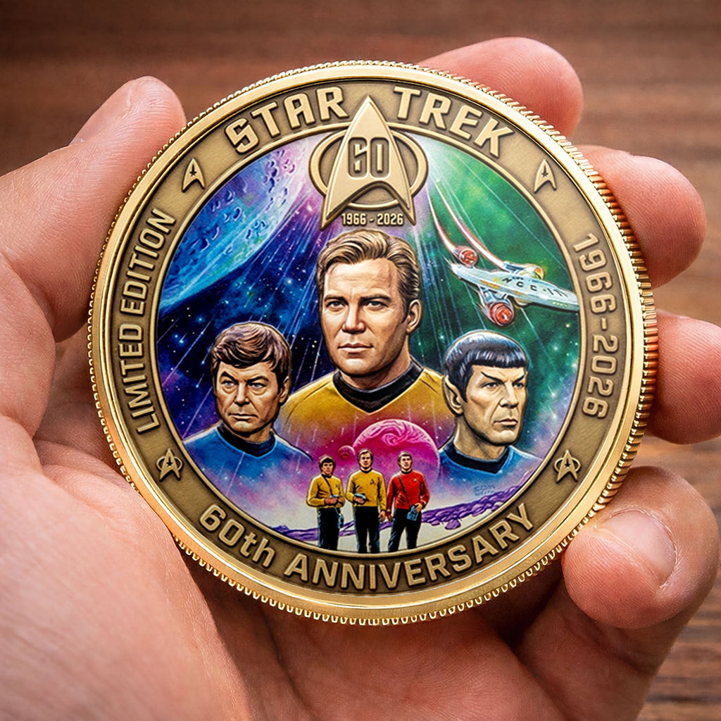 Star Trek 60th Anniversary 2026 Commemorative Coin – TMTHU5197