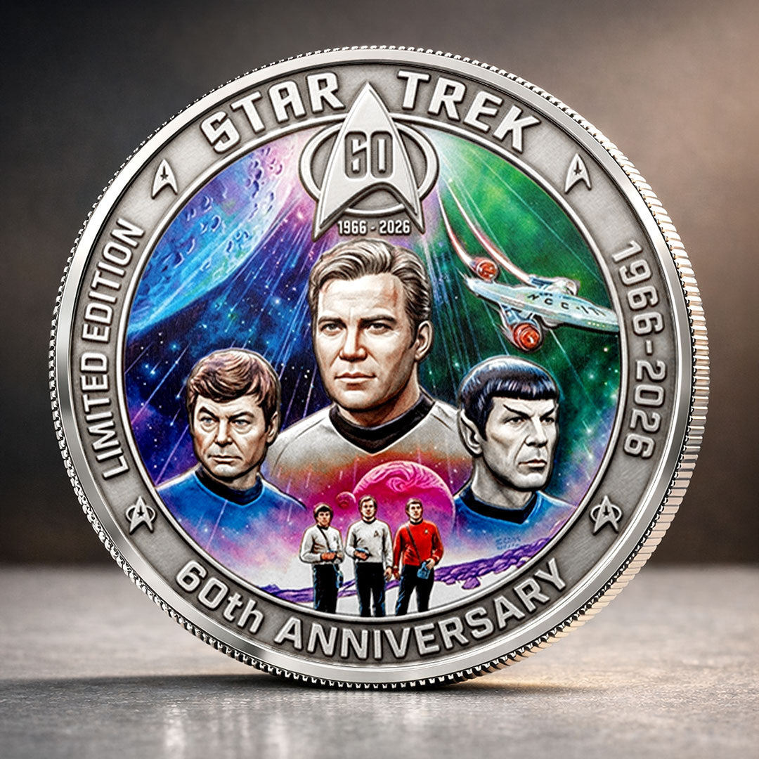 Star Trek 60th Anniversary 2026 Commemorative Coin – TMTHU5197