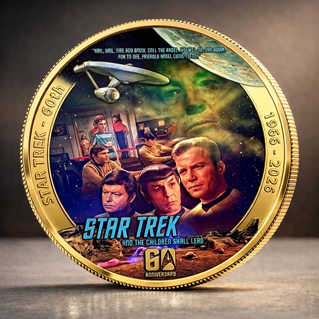 Star Trek 60th Anniversary 2026 Commemorative Coin – TMTHU5355