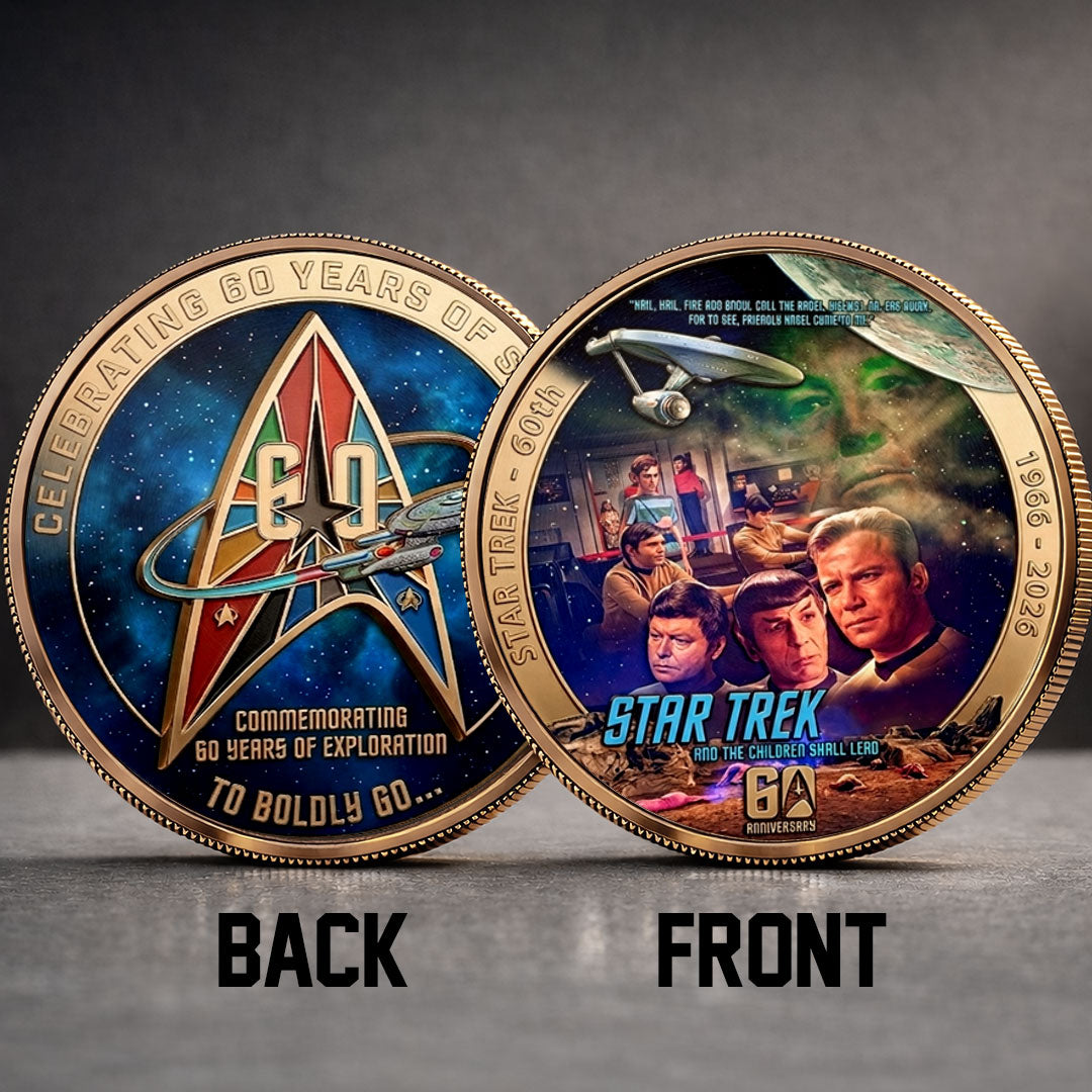 Star Trek 60th Anniversary 2026 Commemorative Coin – TMTHU5355