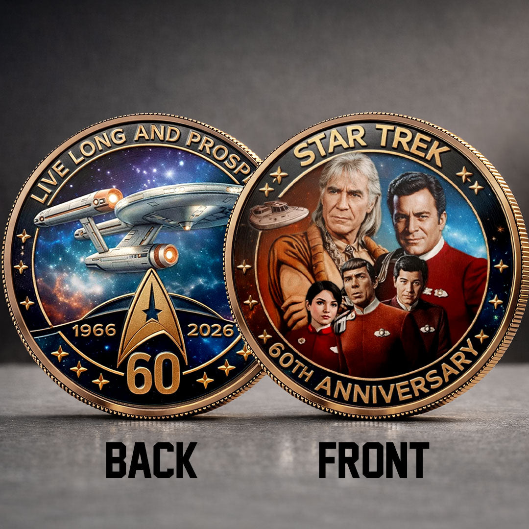 Star Trek 60th Anniversary 2026 Commemorative Coin – TMTHU5382