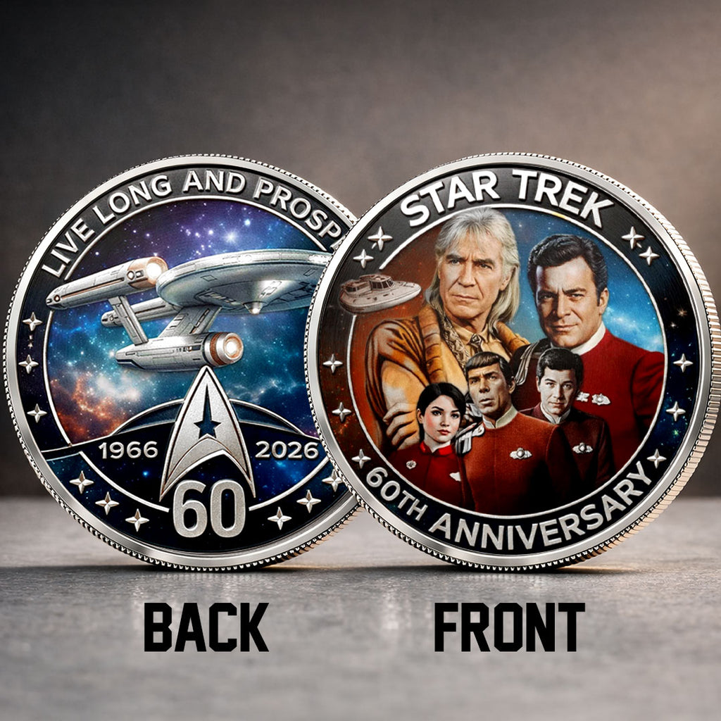 Star Trek 60th Anniversary 2026 Commemorative Coin – TMTHU5382
