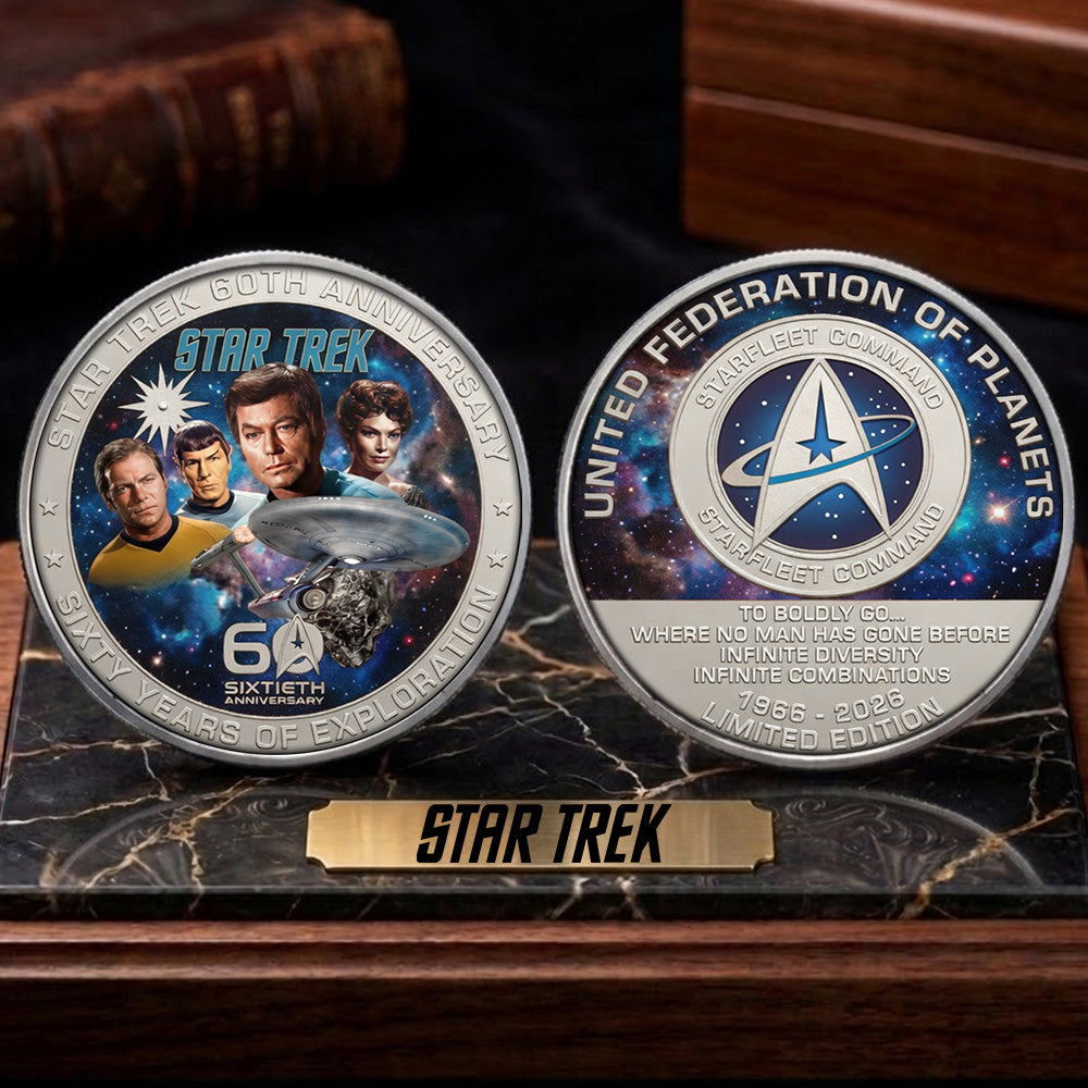 Star Trek 60th Anniversary 2026 Commemorative Coin – TMTHU5384