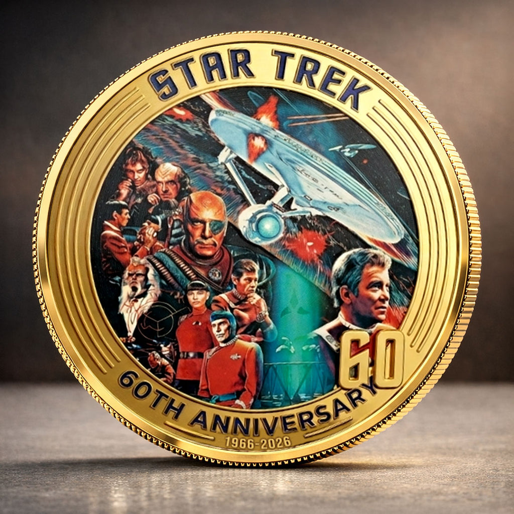 Star Trek 60th Anniversary 2026 Commemorative Coin – TMTHU5471