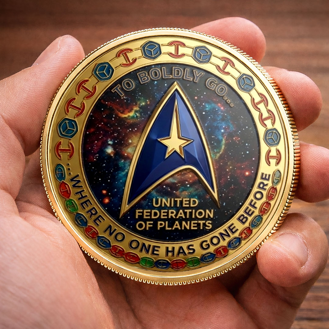 Star Trek 60th Anniversary 2026 Commemorative Coin – TMTHU5471