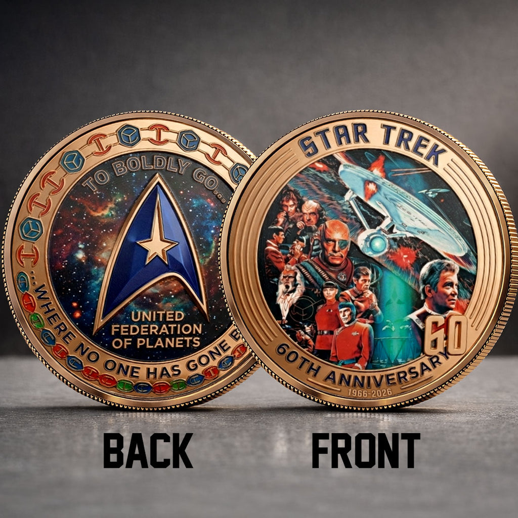 Star Trek 60th Anniversary 2026 Commemorative Coin – TMTHU5471