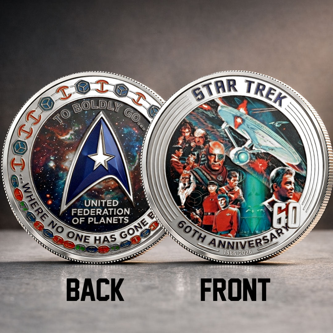 Star Trek 60th Anniversary 2026 Commemorative Coin – TMTHU5471