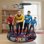 Star Trek 60th Anniversary 2026 Custom Shape Acrylic Plaque – TMTHU4879