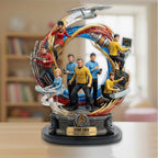 Star Trek 60th Anniversary 2026 Custom Shape Acrylic Plaque – TMTHU5403