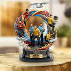Star Trek 60th Anniversary 2026 Custom Shape Acrylic Plaque – TMTHU5403