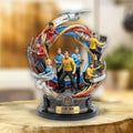 Star Trek 60th Anniversary 2026 Custom Shape Acrylic Plaque – TMTHU5406