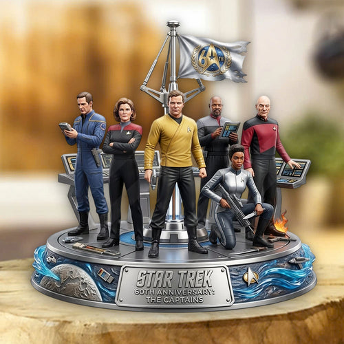 Star Trek 60th Anniversary 2026 Custom Shape Acrylic Plaque – TMTHU5409