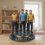 Star Trek 60th Anniversary 2026 Custom Shape Acrylic Plaque – TMTHU5480