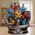 Star Trek 60th Anniversary 2026 Custom Shape Acrylic Plaque – TMTHU8137