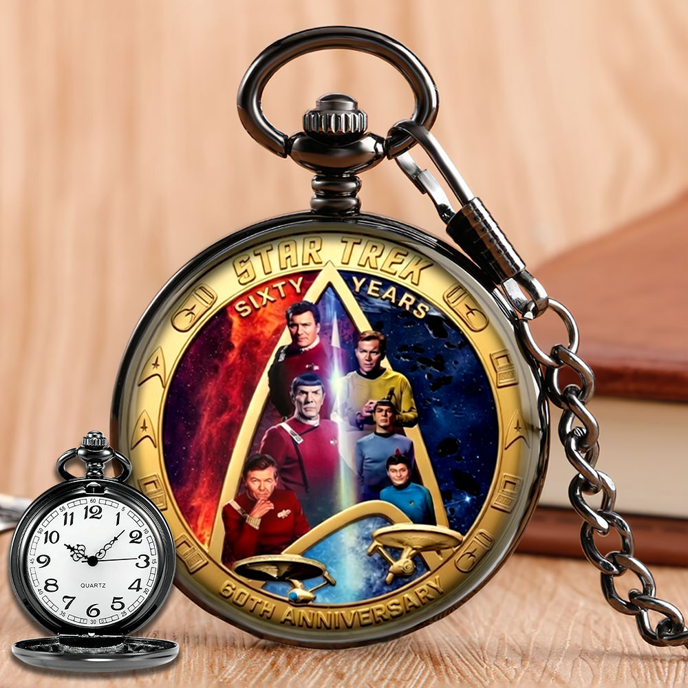 Star Trek 60th Anniversary 2026 Pocket Watch – TMTHU5342