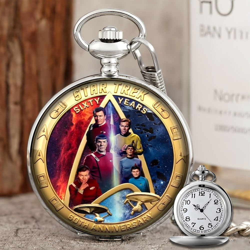 Star Trek 60th Anniversary 2026 Pocket Watch – TMTHU5342