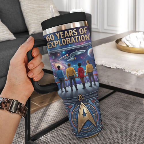 Star Trek 60th Anniversary 2026 40oz Tumbler – TMTHU5679
