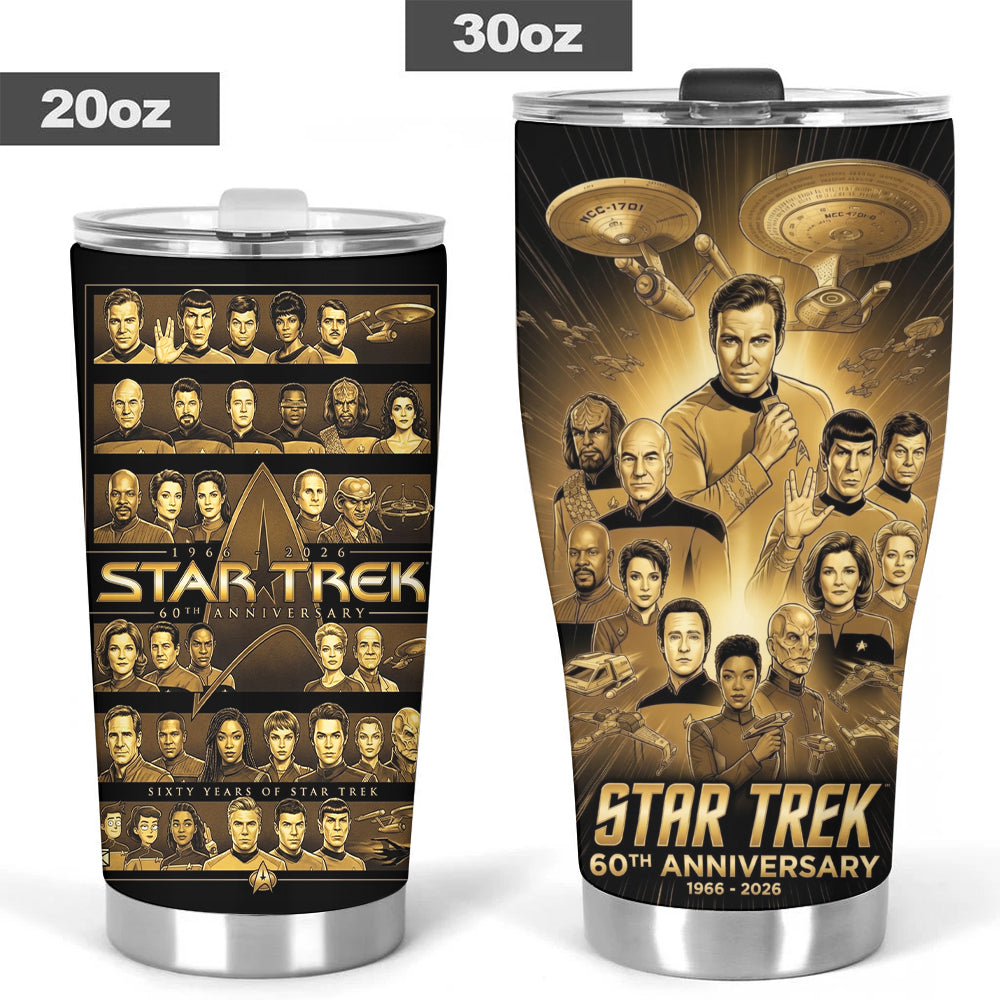 Star Trek 60th Anniversary 2026 Tumbler Cup – TMTHU5388