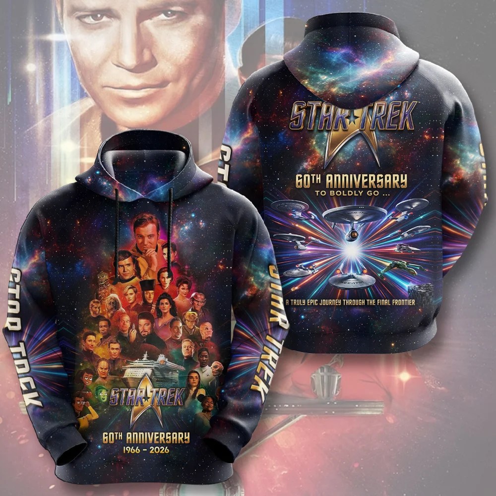 Star Trek 60th Anniversary 3D Apparel – TMTHU8791
