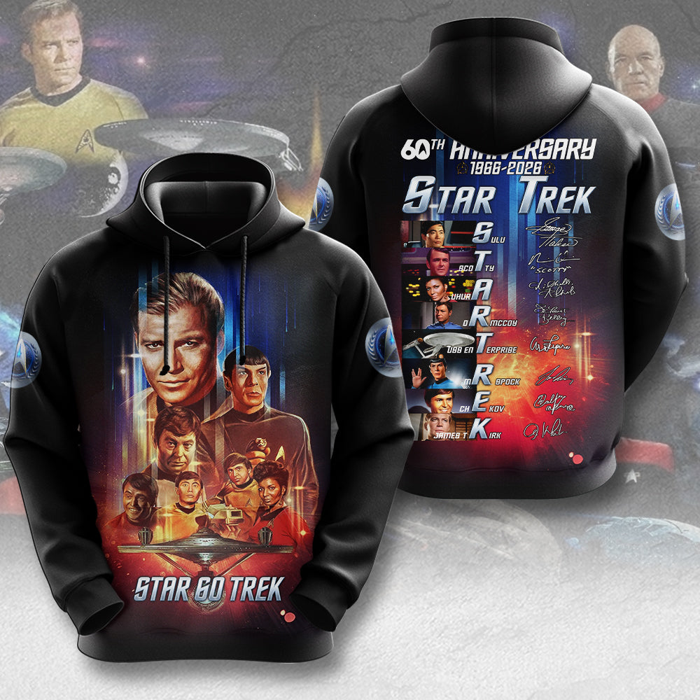 Star Trek 60th Anniversary 3D Apparel – TMTHU6689