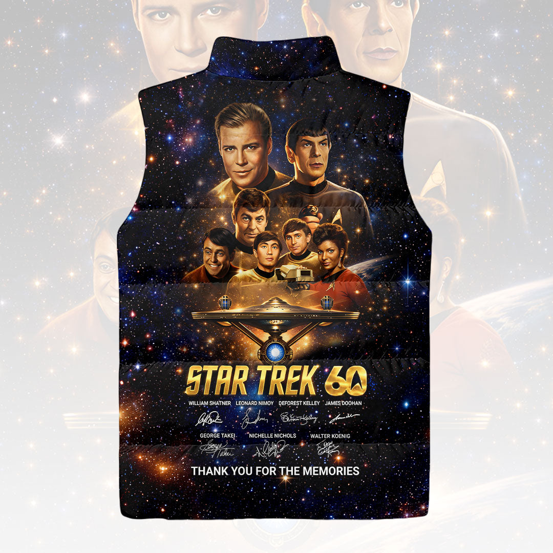 Star Trek 60th Anniversary 3D Sleeveless Down Jacket – HOATT16366