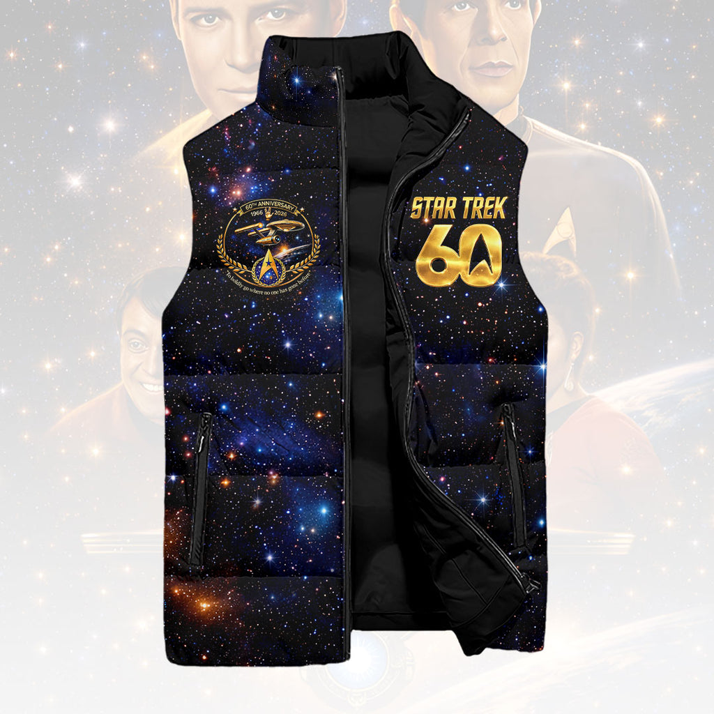 Star Trek 60th Anniversary 3D Sleeveless Down Jacket – HOATT16366