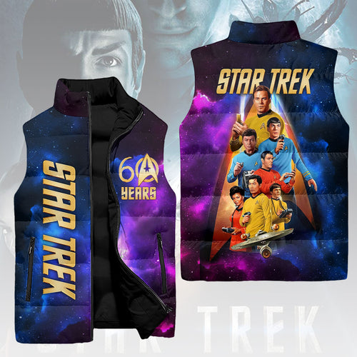 Star Trek 60th Anniversary 3D Sleeveless Down Jacket – HOATT16367