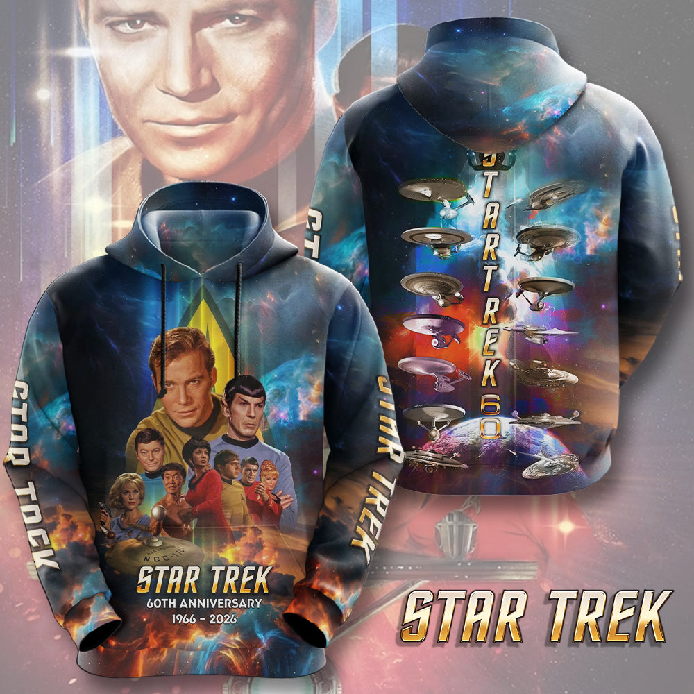 Star Trek 60th Anniversary 3D Apparel – TMTHU4628