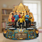Star Trek 60th Anniversary Custom Shape Acrylic Plaque – TMTHU6909