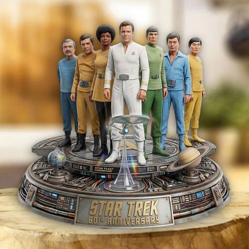Star Trek 60th Anniversary Custom Shape Acrylic Plaque – TMTHU7155