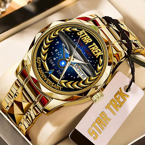 Star Trek 60th Anniversary Alloy Luxury Quartz Watch – TMTHU3294