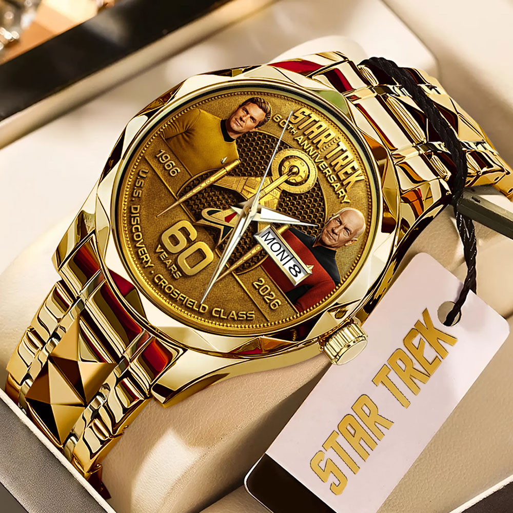 Star Trek 60th Anniversary Alloy Luxury Quartz Watch – TMTHU4084