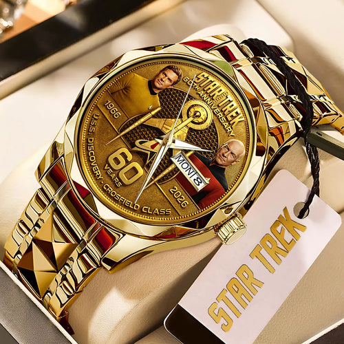 Star Trek 60th Anniversary Alloy Luxury Quartz Watch – TMTHU4084