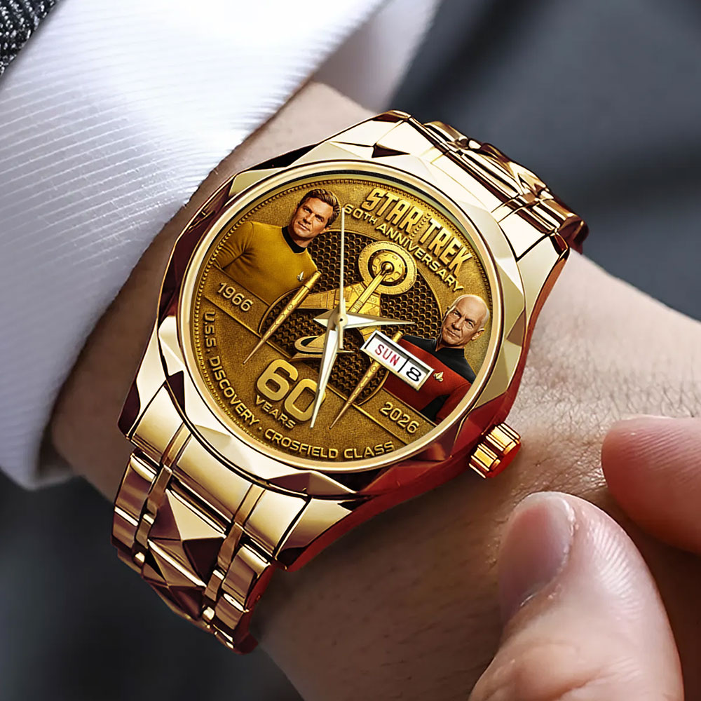 Star Trek 60th Anniversary Alloy Luxury Quartz Watch – TMTHU4084