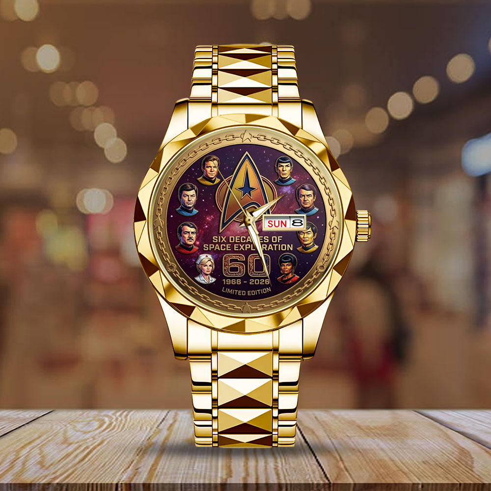 Star Trek 60th Anniversary Alloy Luxury Quartz Watch – TMTHU6023