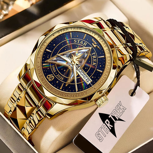 Star Trek 60th Anniversary Alloy Luxury Quartz Watch – TMTHU7445