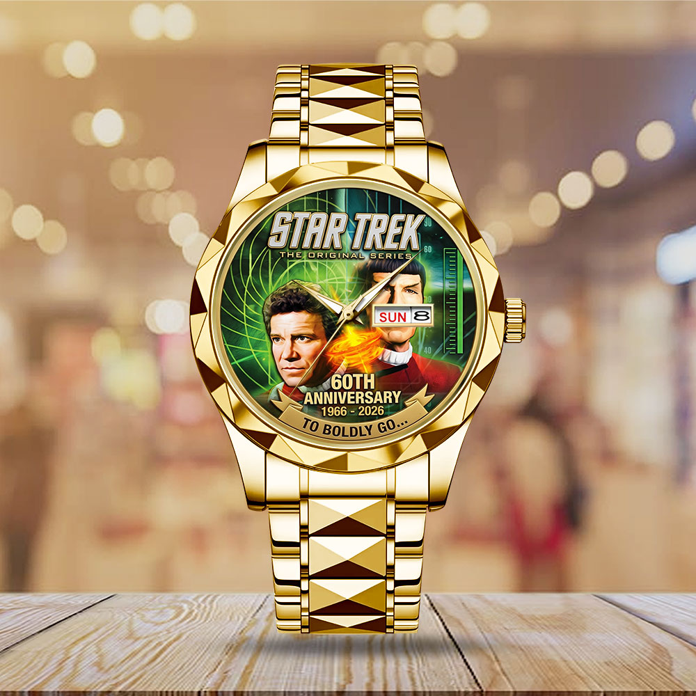 Star Trek 60th Anniversary Alloy Luxury Quartz Watch – TMTHU7845