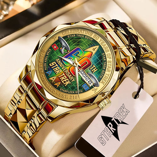 Star Trek 60th Anniversary Alloy Luxury Quartz Watch – TMTHU7847