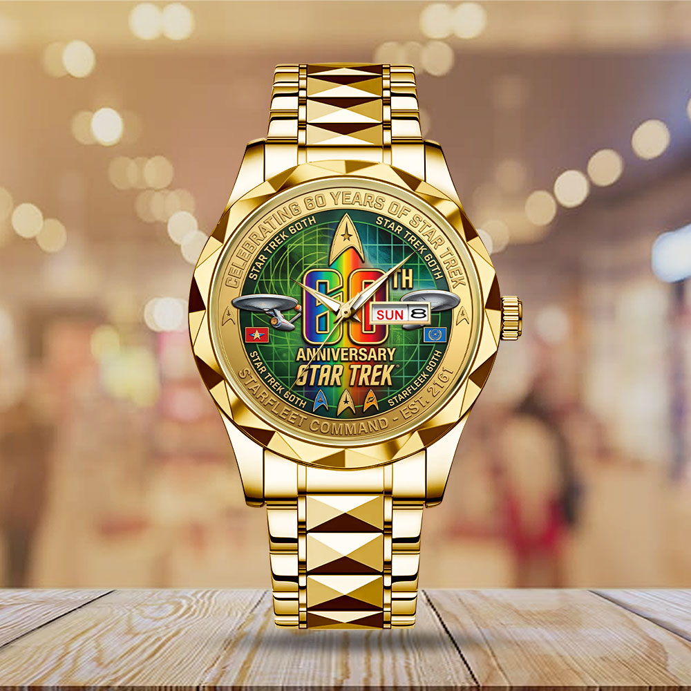 Star Trek 60th Anniversary Alloy Luxury Quartz Watch – TMTHU7847
