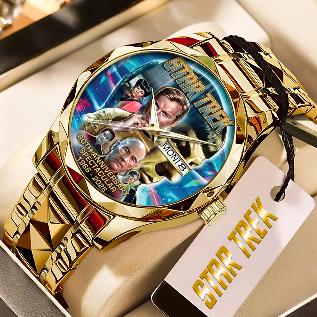 Star Trek 60th Anniversary Alloy Luxury Quartz Watch – TMTHU7849