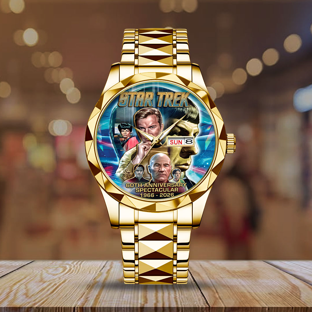 Star Trek 60th Anniversary Alloy Luxury Quartz Watch – TMTHU7849